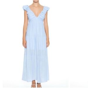 F21 Baby Blue Maxi Dress